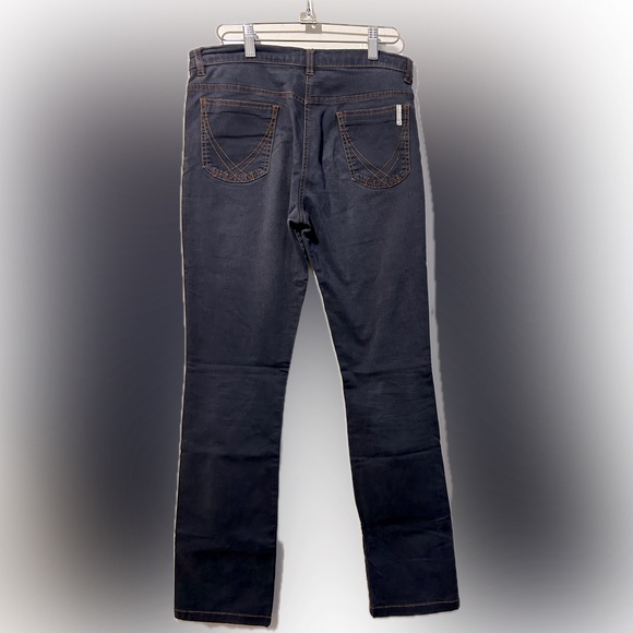 Vintage Versace Sport Women’s jeans. Subtle purple eggplant colour. Size 27 - Picture 6 of 15